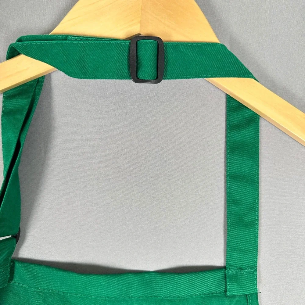 Starbucks Barista Apron Green Employee Uniform 2 Pocket Siren Logo Embroidered